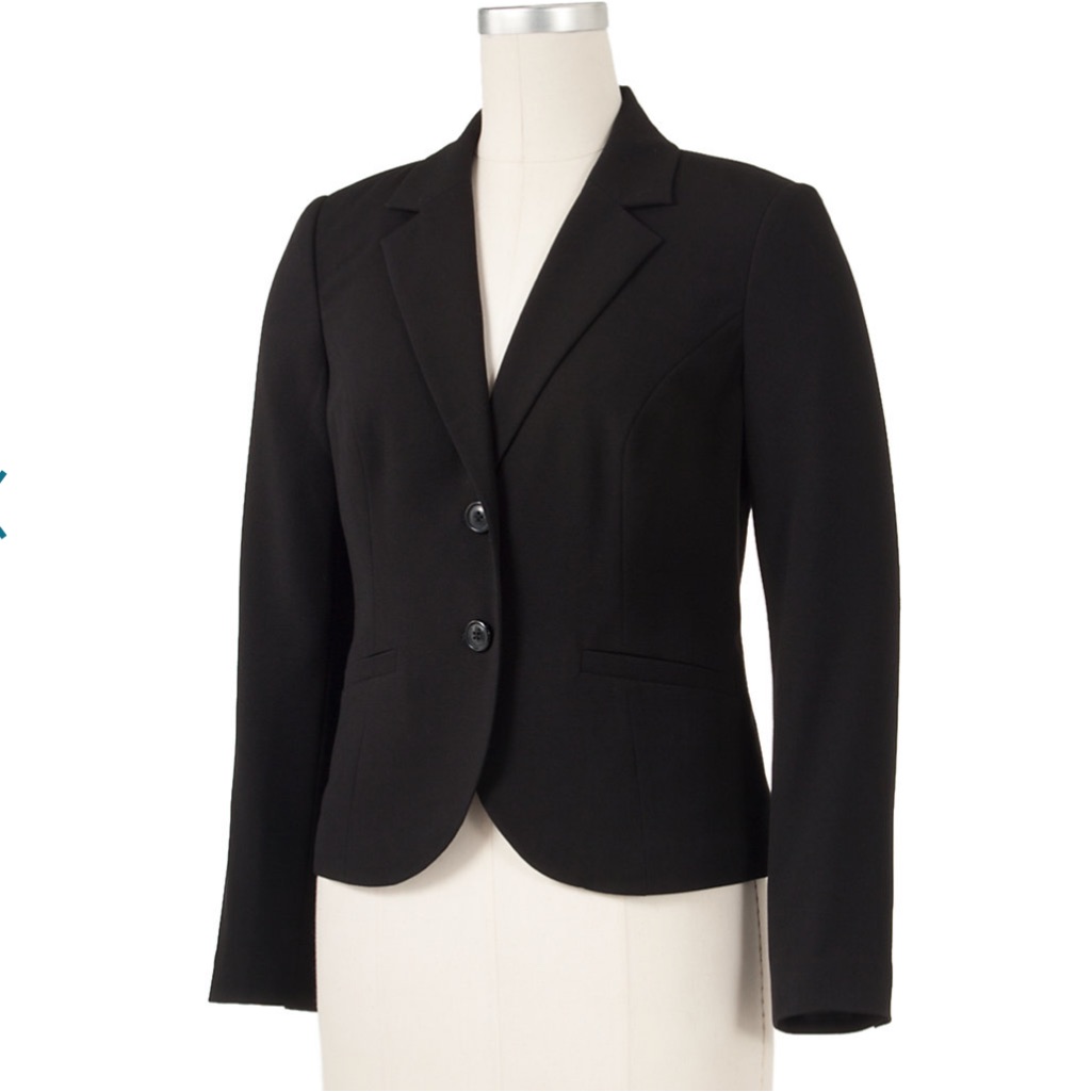212 Collection Solid Blazer